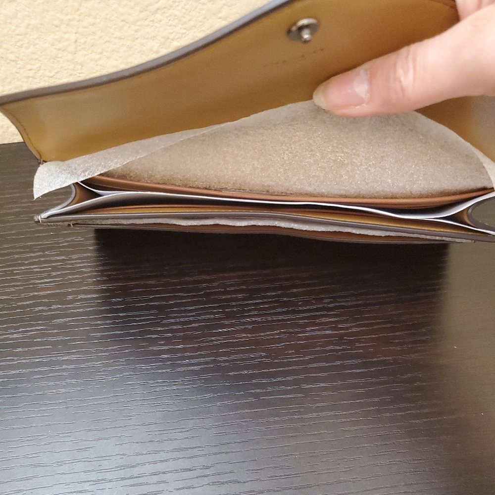 Coach Soft Wallet In Colorblock Signature Canvas - Picture 9 of 9